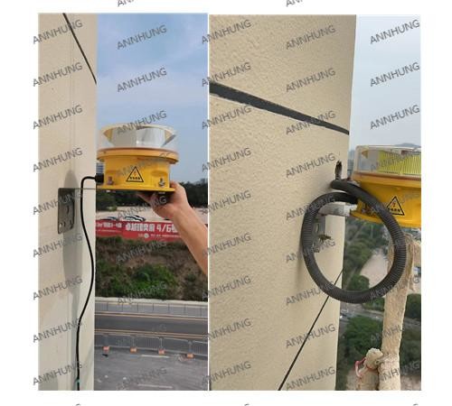 trường hợp công ty mới nhất về Dự án Trung tâm Thương mại Toàn cầu Shenzhen Longhua Xinghe, Đèn cản hàng không cường độ trung bình
