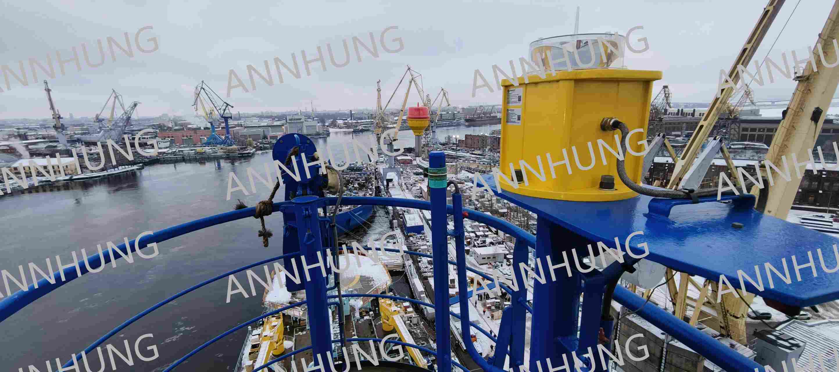 trường hợp công ty mới nhất về Helideck Lighting Case: AH-HP-I, AH-HP-F1, AH-HP-B1 & AH-LI-B2 System on Ship Deck