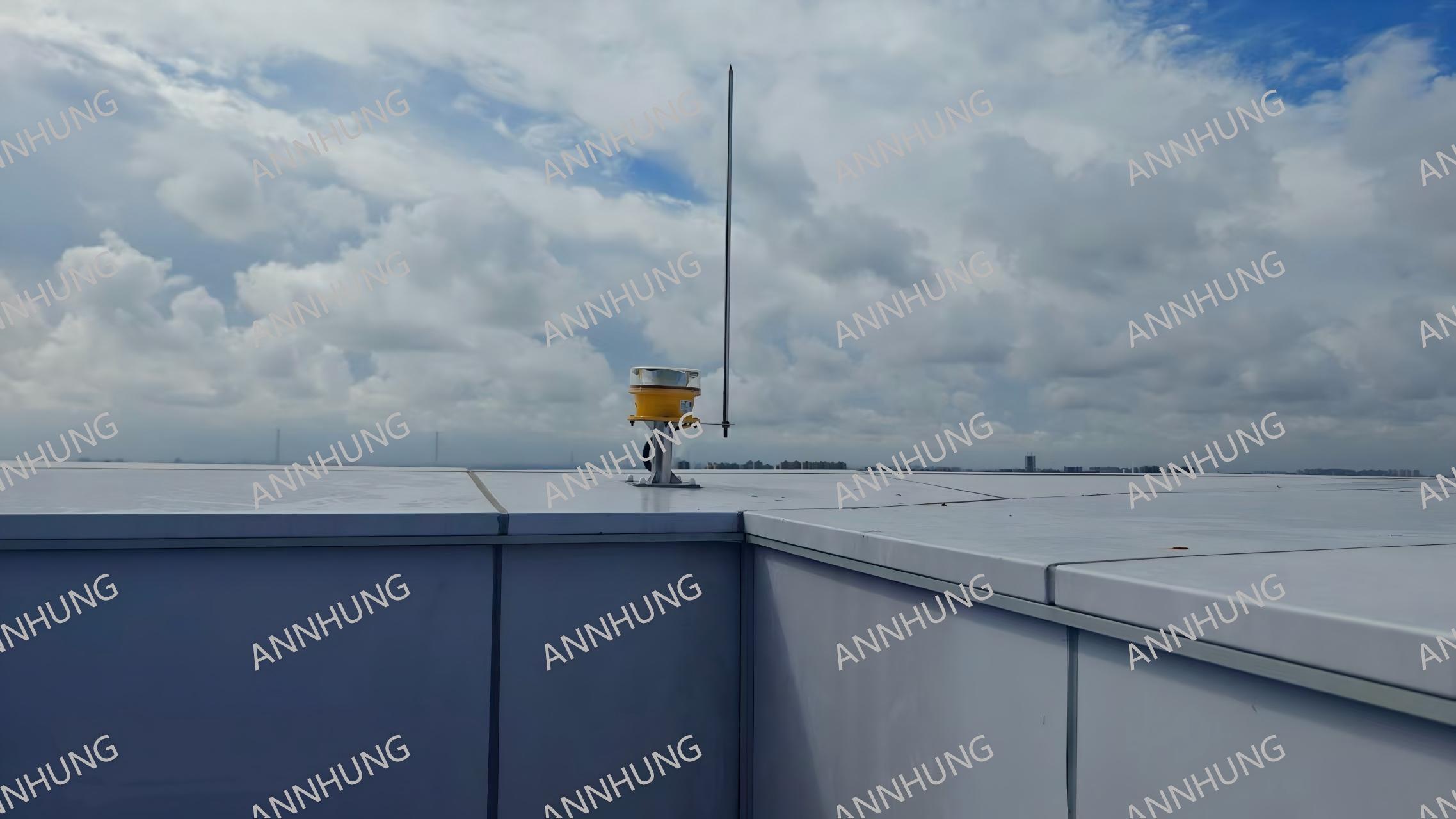 trường hợp công ty mới nhất về Đèn LED cản trở hàng không cường độ trung bình AH-MI-A2: Nghiên cứu điển hình lắp đặt tòa nhà cao tầng