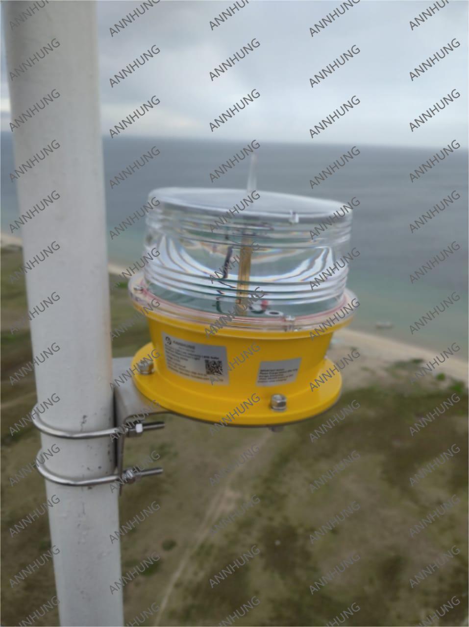 trường hợp công ty mới nhất về Solar Marine Lantern Installation Case: AH-LS-C IP68 IALA Navigation Lights