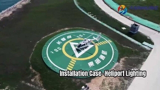 Trường hợp lắp đặt đèn sân bay trực thăng