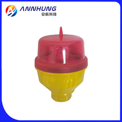 Tín hiệu cường độ thấp 12v Đèn cảnh báo chướng ngại vật trên máy bay Màu đỏ