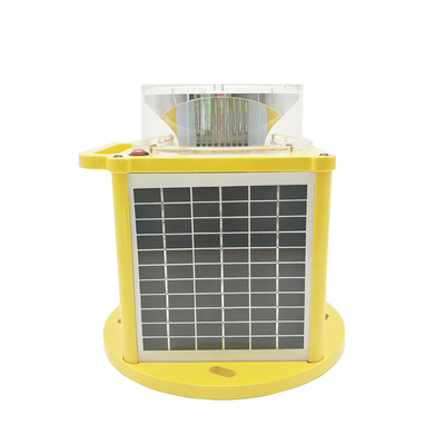 Trắng 2500cd Solar Heliport Beacon Lighting Mã Morse H Hoạt động 24 giờ