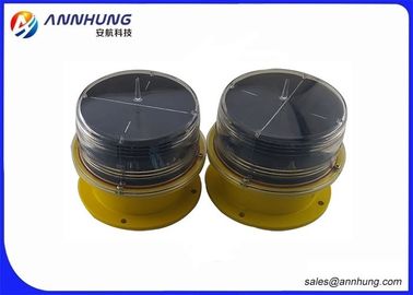 Đèn cảnh báo máy bay chạy bằng năng lượng mặt trời trên tháp rung và bảo vệ tia cực tím