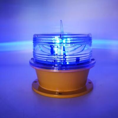 Đèn sân bay năng lượng mặt trời IP68 với tuổi thọ 100000 giờ và thân hợp kim nhôm cho đèn cản hàng không