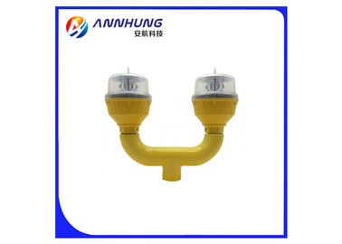 Đèn LED cản trở hàng không 5 Đèn đỏ cản trở, Đèn cảnh báo máy bay FAA L810 trên tháp