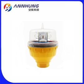 Đèn cản năng lượng mặt trời đơn hàng không L810 32.5cd cho trường học / bệnh viện / sân bay trực thăng