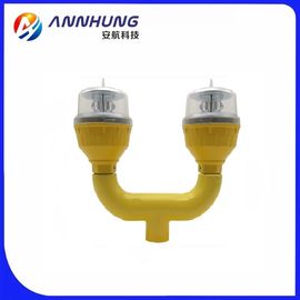 Double 32cd IP66 LED cản trở hàng không Ánh sáng đỏ cường độ thấp