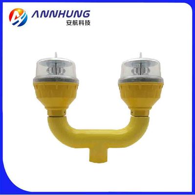 Ống kính PMMA 30fpm LED Đèn cản hàng không Polycarbonate AH-LI-D2