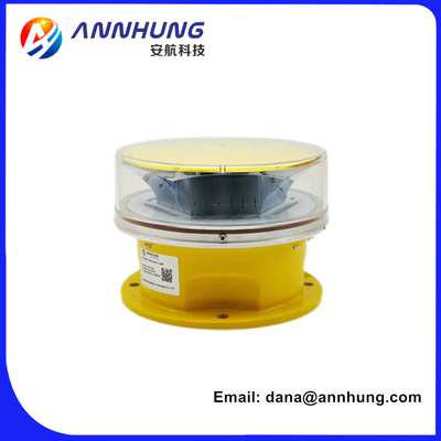 Ánh sáng cản trở hàng không 20W UV Polycarbonate đơn tinh thể Silicon