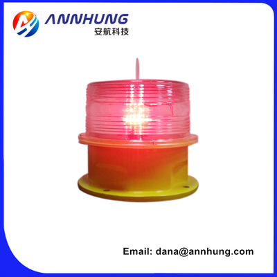 Đèn báo hiệu biển được cung cấp năng lượng mặt trời 2 - 4NM được tích hợp trong photocel 3.7Vdc