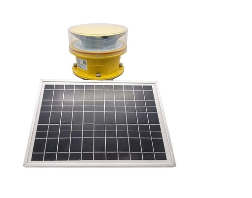 ICAO LED cường độ trung bình Ánh sáng cản trở hàng không UV Polycarbonate được bảo vệ